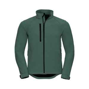ACTIVE ENTERPRIRES Veste Softshell Tactique d'Extérieur Noire Imperméable Respirante Homme à Capuche Chaude Chasse Hiver 100% Polyester - Product Image 1