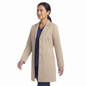 Uniforme Médico de Manga Larga con Cuello en V para Mujer, Uniforme de Trabajo Médico de Una Sola Pieza, Conjunto de Enfermería para Hospital - Product Image 4