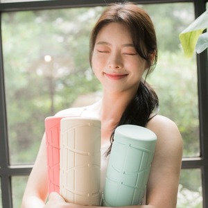 [FINI] WADO Mini Foam <b>Roller</b> Professional Yoga Pilates Muscle Care <b>Roller</b> <b>Back</b> Stretching Wellness Tool - Product Image 3