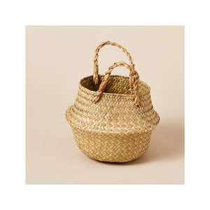 Cheap Price Vietchoice New Arrival Vintage Wicker Seagrass Woven <b>Baskets</b> Vietnam-supplied <b>Storage</b> Wholesale - Product Image 1