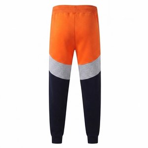 New Arrivals Custom Men's Color Blocking <b>Hooded</b> Tracksuit Set Polyester Cotton Knitted Casual Autumn Wear Full <b>Zip</b> Jacket Pants - Product Image 6