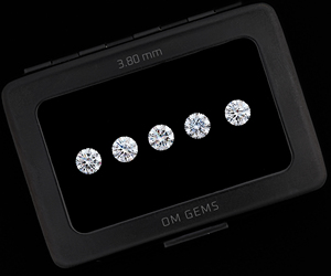 Diamant rond brillant cultivé en laboratoire de 1,0 CT, 3,8 MM, couleur E-F, clarté VVS-VS, diamant de laboratoire pour la fabrication de bijoux (5 pièces) - Product Image 5