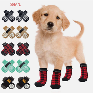 Calcetines protectores para mascotas Mezcla de polialgodón Diseño antideslizante, transpirable y cómodo TH Global Vietnam - Product Image 5