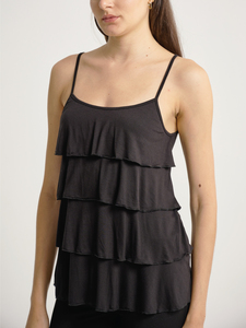 Bmama Nursing Cami <b>Top</b> Womens Sleeveless Ruffle Hem <b>Breastfeeding</b> <b>Top</b> Adjustable Strap Casual Wear Wholesale - Product Image 6
