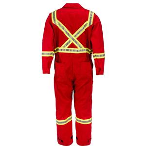Level D Customized Durable High Visibility Fire Proof <b>Full</b> <b>body</b> Safety <b>Suit</b> Breathable Workwear coverall - Product Image 2