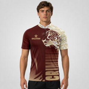 เสื้อโปโลซับลิเมชั่นขายส่งจำนวนมากสำหรับผู้ชาย เสื้อโปโลพิมพ์ลายตามสั่ง ชุดยูนิฟอร์มกอล์ฟ เสื้อเจอร์ซีย์คุณภาพสูงจากโรงงาน - Product Image 1
