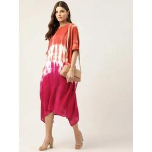 Caftán Estampado de Alta Calidad Hecho a Mano para Mujer, Vestidos Casuales de Algodón Estampado para Mujer - Product Image 1