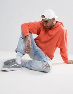 Sudadera con Capucha Oversize Lisa de Alta Calidad Lista para Enviar, Sudadera Personalizada 100% Algodón para Hombre - Product Image 4