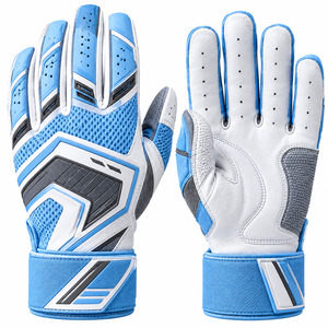 Guantes de Bateo de Béisbol de Piel de Cabra Personalizados de Alta Calidad Profesional OEM - Product Image 1