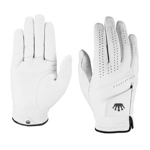 Gants de golf premium 2026 au design optimal pour hommes, avec logo personnalisé, en cuir d'agneau véritable souple, respirants, antidérapants, séchage rapide, compatibles écran tactile, pour le sport - Product Image 1