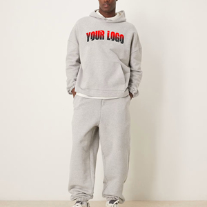 Ensemble de survêtement en coton de haute qualité, ensemble de jogging unisexe, survêtement personnalisé avec logo, survêtement oversize pour hommes, survêtement ample pour hommes - Product Image 4