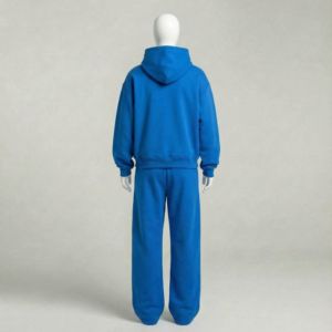 Customised Distressed Embroidery Tracksuit Streetwear Premium Quality Sweatsuit <b>Set</b> Style For Street 400gsm Hoodie <b>Set</b> for Men - Product Image 6