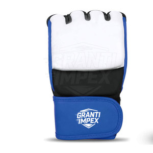 Lightweight Leather Custom Made MMA <b>Gloves</b> with Custom Logo Half Finger/<b>Fingerless</b> Design Custom Colors-Factory Wholesale Price - Product Image 3
