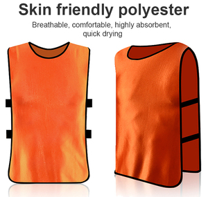 2026 Soccer <b>Bibs</b> Soft Touch Fabric Pro <b>Training</b> Vest Wholesale Polyester Football <b>Training</b> Sportswear for Adults Durable - Product Image 2