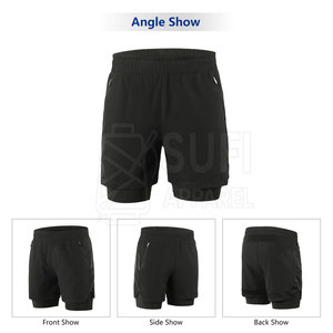 Pantalones Cortos Deportivos para Hombre de Material Suave y Elástico de Primera Calidad para Entrenamientos y Rutinas Activas - Product Image 3