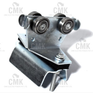 Carretilla manual de cable de acero inoxidable para grúa EOT CT 3032, capacidad de carga de 30-60 kg, transportador de cables de 3 niveles con 4 ruedas, diseño duradero - Product Image 1