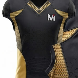 Uniforme de Fútbol Americano al por Mayor, Sublimación Completa, Diseño 3D, Impresión de Alta Definición, Conjunto de Camiseta y Pantalones de Fútbol Americano para Equipo - Product Image 2