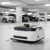 Robot pembersih lantai komersial dengan navigasi LiDAR (jangkauan 25m) untuk pembersihan garasi - kustomisasi tersedia
