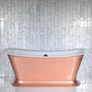 Bañera de Cobre Resistente y Duradera para Baños de Lujo que Ofrece un Rendimiento Duradero y un Aspecto Clásico Premium - Product Image 3