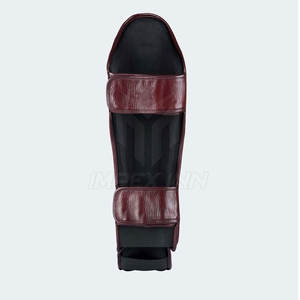 สนับแข้งหนังแท้คุณภาพสูงรุ่นล่าสุดปี 2026 สำหรับมวย MMA ขายดีอันดับต้นๆ พร้อมโลโก้สั่งทำได้ - Product Image 3