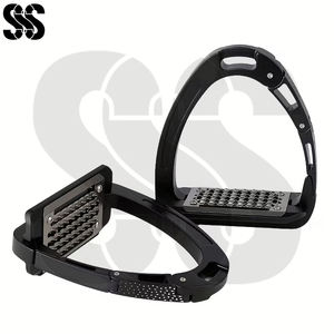 Étriers de cheval pliables portables en acier inoxydable, durables, antidérapants, légers, réglables et personnalisables pour tous les cavaliers - Product Image 2