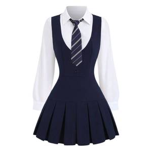 Uniforme Escolar al por Mayor, Mezcla de Algodón y Poliéster de Alta Durabilidad, Tejido Transpirable, Cómodo y Resistente, Tallas Personalizadas, Suministro OEM - Product Image 2