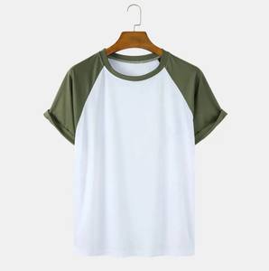 Camisetas de Manga Corta para Hombre, Corte Ajustado, Personalizadas en la Parte Delantera, 100% Algodón, Tela de Lona, Impresión Serigráfica, Diseño Sólido, Secado Rápido - Product Image 6