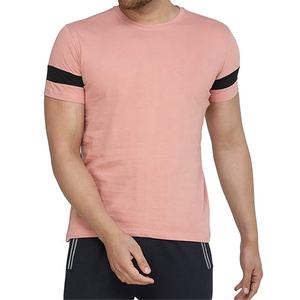 2025 vente en gros hommes été t-shirt unisexe vêtements pour hommes plaine blanc 95% coton 5% Spandex Muscle Fit Gym entraînement t-shirts - Product Image 1