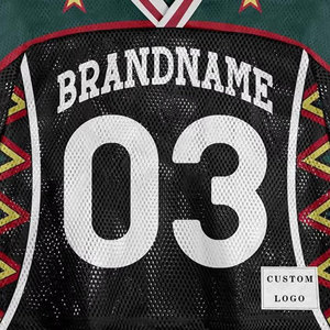 T-shirt en maille rétro, vêtement urbain tendance, tissu doux et aérien, design rétro, style estival léger - Product Image 3