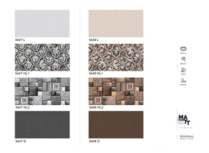 กระเบื้องซาตินด้าน300X600MM เงางามขนาด30X60ซม. ขนาด30x60ซม. มีเอกลักษณ์การออกแบบตกแต่งภายในระดับพรีเมียม - Product Image 2