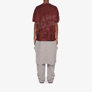 Easy Wear Breathable Men Distressed <b>T</b> <b>Shirt</b> Fashionable Adults Outdoor Use Men Distressed <b>T</b> <b>Shirt</b> - Product Image 3