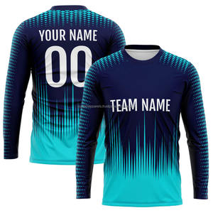 T-shirt à manches longues pour homme personnalisé, doux, respirant, léger, impression sérigraphique - Product Image 1