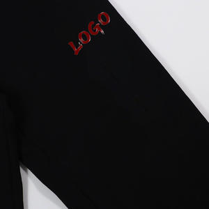 Pantalones Deportivos Personalizados con Bordado y Estampado, 100% Algodón, Estilo Urbano, con Cordón Elástico, 380gsm, Corte Recto - Product Image 2