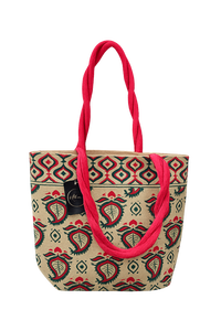 Bolso Tote Urbano Color Carmesí, Bolso Casual con Cierre de Cremallera y Asa Larga, Tamaño Grande para Regalos - Product Image 3