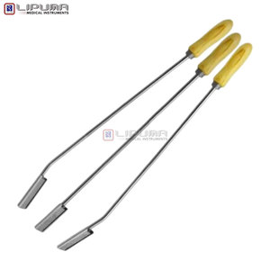 Juego de limas dentales equinas MOL 3 con mango de madera ajustable para procedimientos quirúrgicos de esterilización felina, incluye limas rectas y angulares - Product Image 6