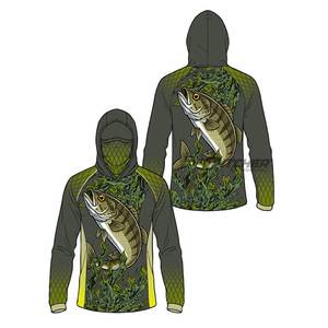 Camisetas de Pesca con Capucha, Transpirables, Impermeables, con Protección UV, de Secado Rápido, para Pesca en Alta Mar - Product Image 3