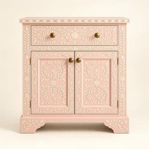 Muebles de dormitorio de diseño moderno con incrustaciones de hueso, muebles de almacenamiento de madera para sala de estar, muebles de almacenamiento para el hogar y hoteles. - Product Image 1