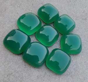 Ónix Verde Cabujón Cuadrado, Gema Natural para Joyería, Piedras Sueltas - Product Image 6