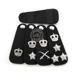 Charreteras uniformes de fábrica OEM charreteras de hombro de color personalizadas con su propio logotipo - Product Image 5