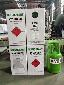 Cylindre de <span class=keywords><strong>gaz</strong></span> réfrigérant rechargeable au propane <span class=keywords><strong>R290</strong></span> 5KG 12L/CE, de bonne qualité, pureté 99,9%, prix d'usine bas - Product Image 2
