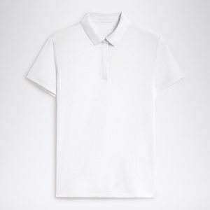Polo Blanco de Manga Corta para Mujer con Cuello y Falda de Tenis Azul Marino - Product Image 4