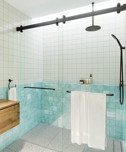 Verre trempé à bords biseautés, résistant à la chaleur, 8 mm, 10 mm, 12 mm, approvisionnement en gros pour façades de murs-rideaux - Product Image 3