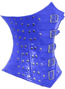 เสื้อคอร์เซ็ทผู้หญิงสไตล์วินเทจ เซ็กซี่ กระชับสัดส่วน ระบายอากาศได้ดี คอร์เซ็ทหนังทันสมัยสำหรับสาวพลัสไซส์ - Product Image 3