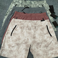 Shorts Homme Respirants en Polyester Effet Rafraîchissant Séchage Rapide Protection UV Anti-Frottement Athlétique Décontracté Été Taille Élastique Plage
