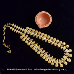 Matte Ottiyanam with Ram Lakshman Design-Fashion Body Jewelry - Product Image 2