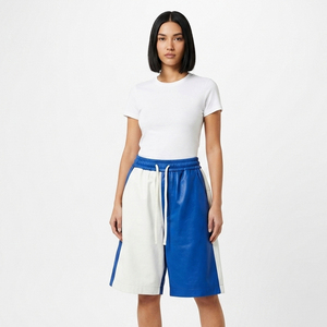 Women Oversized Genuine <b>Leather</b> <b>Shorts</b> Female Loose Fit Drawstring Waist <b>Leather</b> <b>Short's</b> Premium <b>Leather</b> Oversize <b>Shorts</b> - Product Image 1