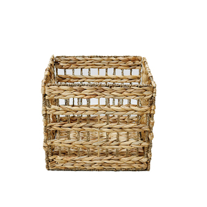 Handmade <b>Square</b> Seagrass Woven Eco-Friendly Multi-Purpose Storage <b>Basket</b> Simple Style Multifunctional Design Custom Sizes - Product Image 6