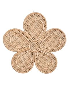 Nouveaux Designs Rotin Fleur Tenture Murale Décor Pour Salon Décor Fabriqué À La Main OEM En Gros Décoration De La Maison du Vietnam - Product Image 1