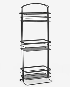 OEM/ODM Vietnam Rust Resistant 3 Tier Metal Spa Tower Bathroom Storage Shelf for Towels Shampoo and Accessories - Product Image 1