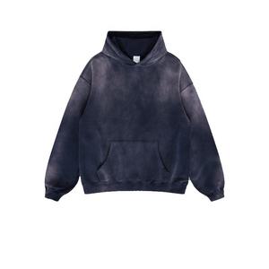 Sudadera con Capucha Extra Grande de Alta Calidad para Hombre, Lavado Ácido, Fabricación Profesional, Sudadera con Capucha para Hombre, Lavado Ácido - Product Image 6